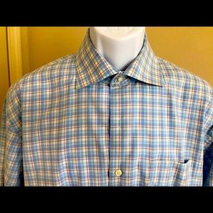 Peter Millar Crown Finish Shirt - Size Large